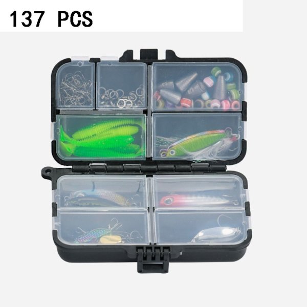 Kalastusuhesarja, pehmeä ja kova set 137 kpl 137 kpl 137PCS
