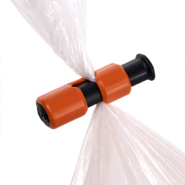 10 kpl Purista ja lukitse leipäpussin pidikkeet Suljepussin pidikkeet 10PCS - Color Random