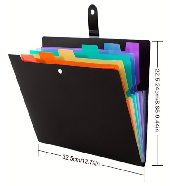 Mapper a4 Mappe Flerlags harmonikabinderorganizer