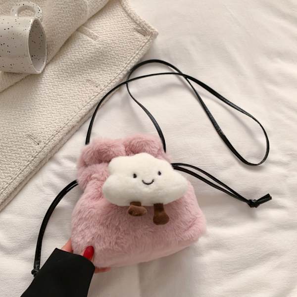 Handväskor Cloud Plysch Crossbody-väska KHAKI Khaki