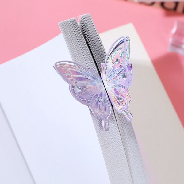 Butterfly Bookmark Värikäs Kirjanmerkki COLOR 2 COLOR 2 Color 2