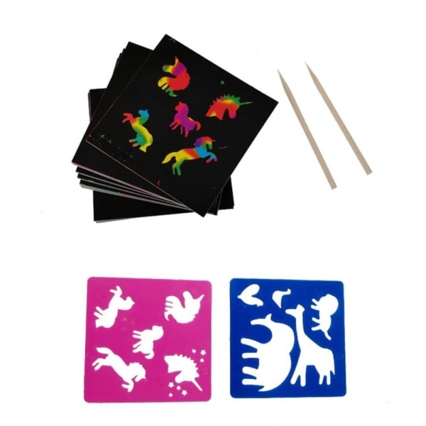 Magic Scratch Rainbow Scratch Note Ritleksaker
