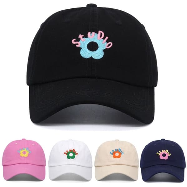 Lippalakki, lippahattu, MUSTA black