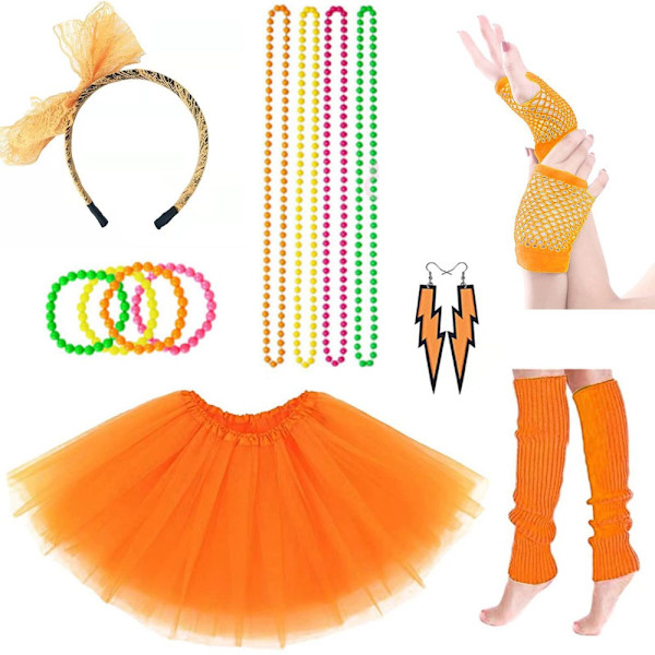 80-tals set Set ORANGE Orange