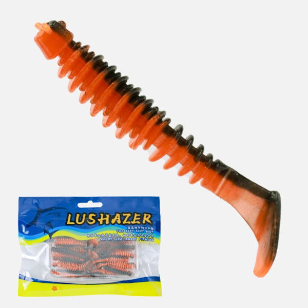 Fiske Mjuka Lures Fiske Jig Lure ORANGE orange