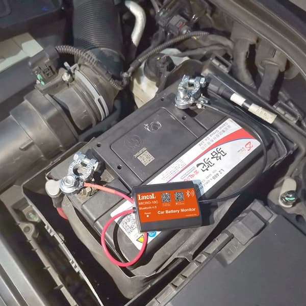 Bil Voltmeter Overvågning Tester Bilbatteri Tester Til Biler