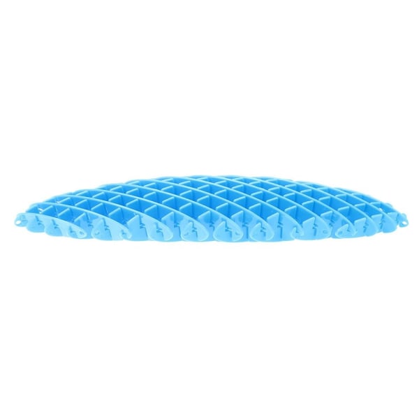 Worm Big Fidget Toy 3D Printet Elastisk Mesh BLÅ blue