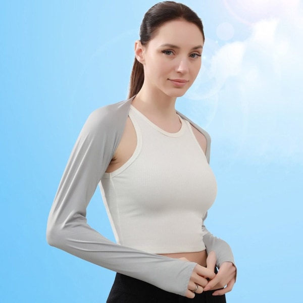 Raglan Sleeve Ice Arm Sleeve GRÅ Grey