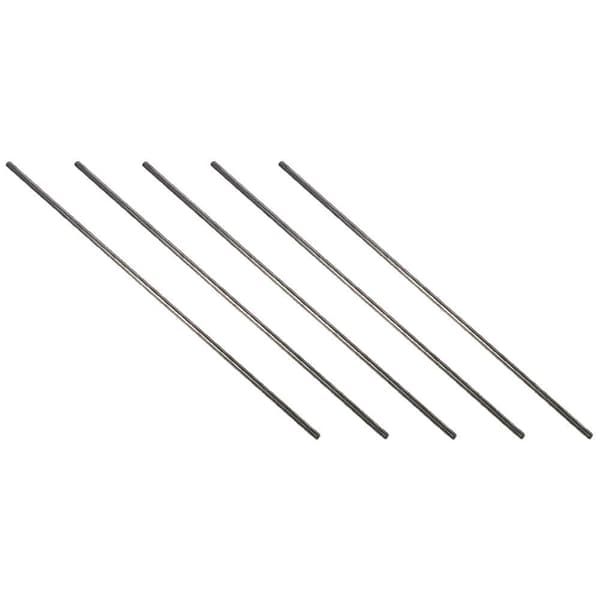 5 stk. Solid rund stang lineær bevægelsesaksel 100 mm 100mm