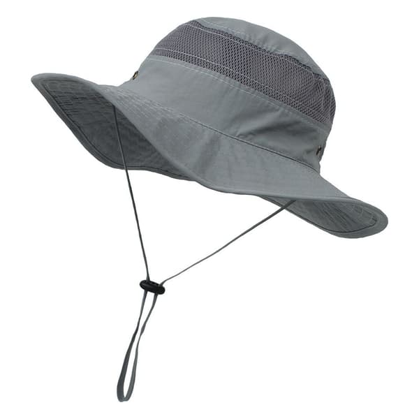 Barn Bucket Hatt Solskydd LJUSGRÅ Light grey