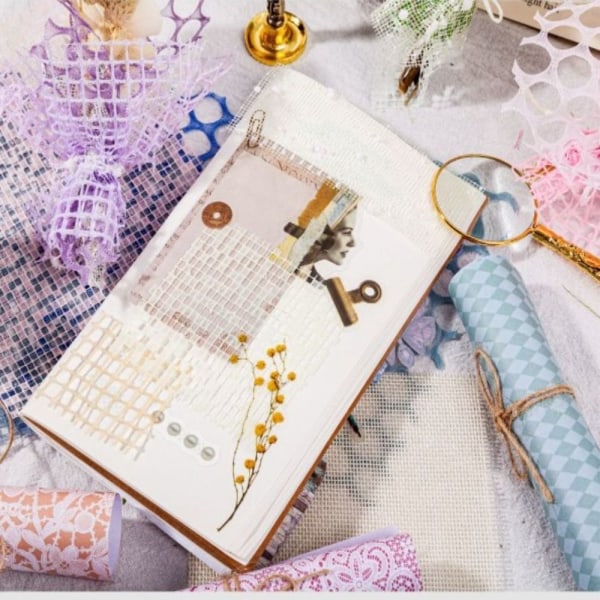 15 st/ set Spetspapper Scrapbook Material 05 05 05