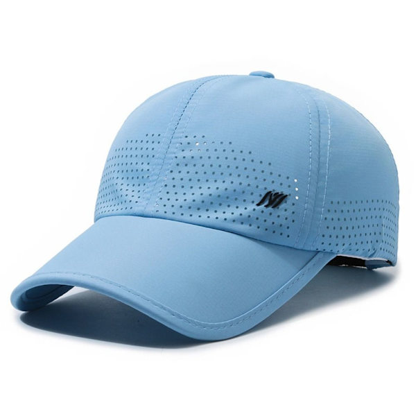 Basebollkeps Snapback Hatt BLÅ blue