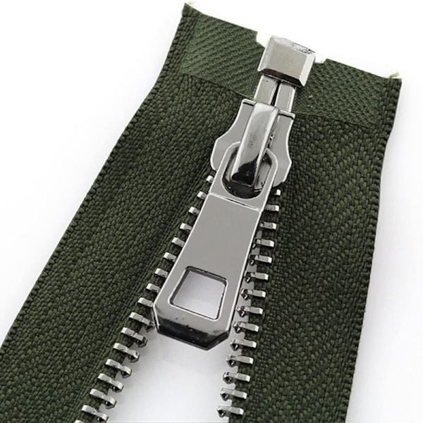 5# Dragkedja Auto Lock ARMY GREEN army green