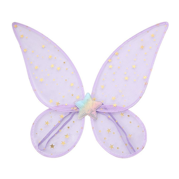 Fairy Wings Dress-Up Wings LILLA STJERNE STJERNE purple star-star