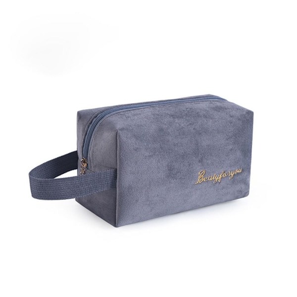 Kosmetiikkalaukku Kosmetiikka Organizer GREY HANDBAG KÄSIKAUKKU Grey Handbag-Handbag
