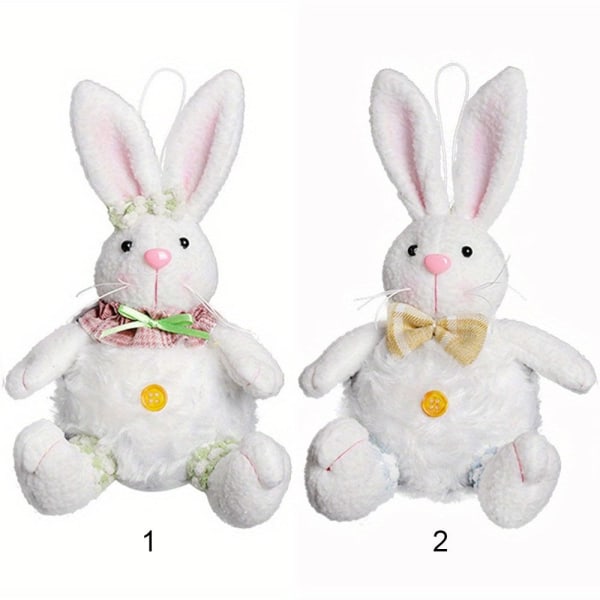 Påskekanindukke Siddende Bunny Doll 2 2 2