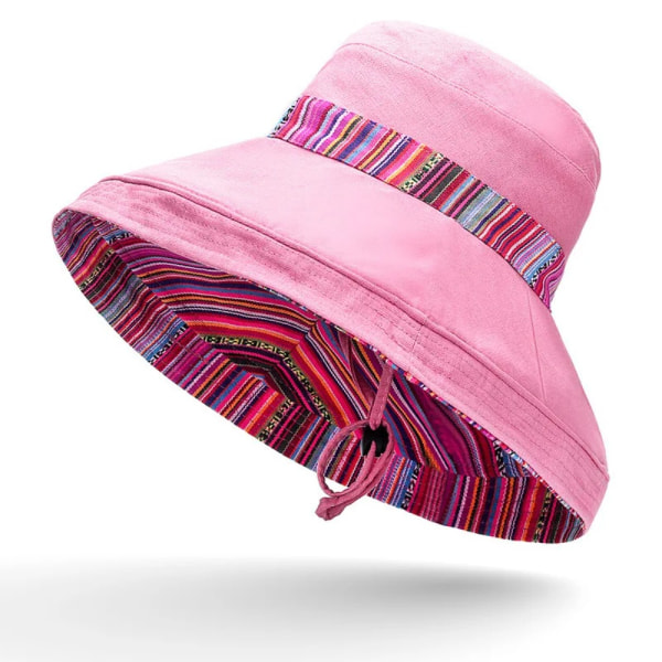 Bøttehatt Sun Caps ROSA pink