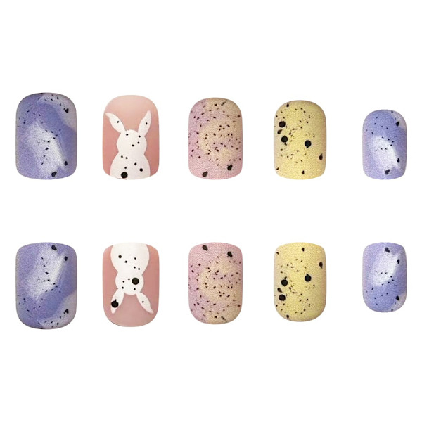 French Fake Nails Tekokynnet DJ-21 DJ-21 DJ-21
