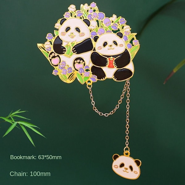 Metal Panda Kirjanmerkki Kirjaklipsi STYLE 4 STYLE 4 Style 4