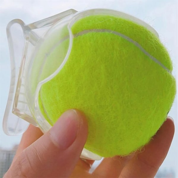 Tennisballklemme Midjeklemme TRANSPARENT Transparent