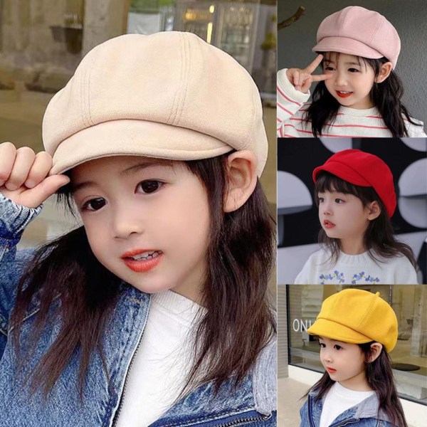 Baby Baret Hat Lasten Baretit KELTAINEN yellow