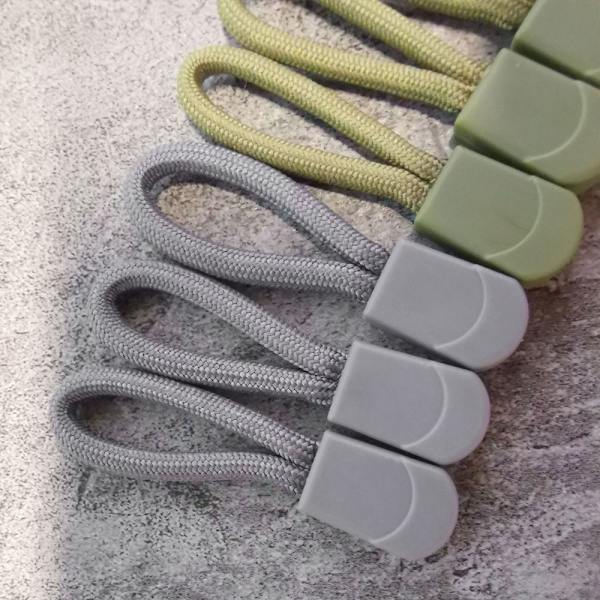 10 st Dragdragkedja ände ARMY GREEN STYLE 1 STYLE 1 Army Green Style 1-Style 1