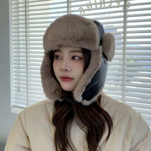 Trapper Hat Beanies Hattu RUSKEA brown