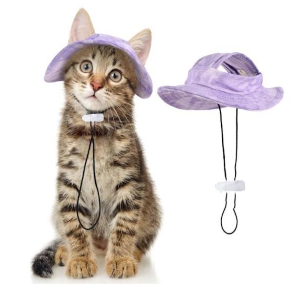 Cat Hats Cat Cowboy Hattar Öronhål