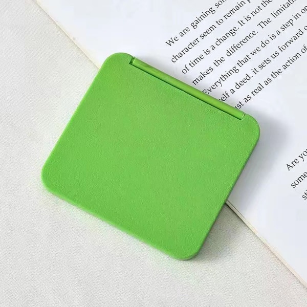 Sminkspegel Handhållen spegel GRÖN ENLIG FÄRG ENLIG FÄRG GREEN SOLID COLOR-SOLID COLOR