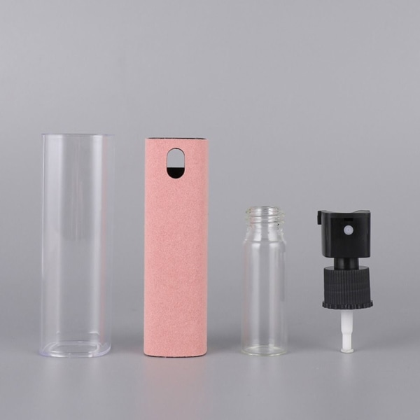 2 STK 10 ml parfume sprayflaske væskebeholder PINK pink