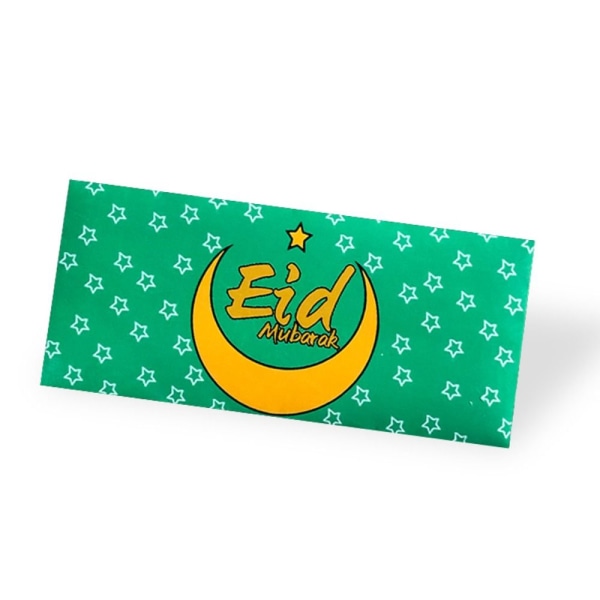 Eid Mubarak kuvert Eid Al-fitr-inbjudan 5 5 5