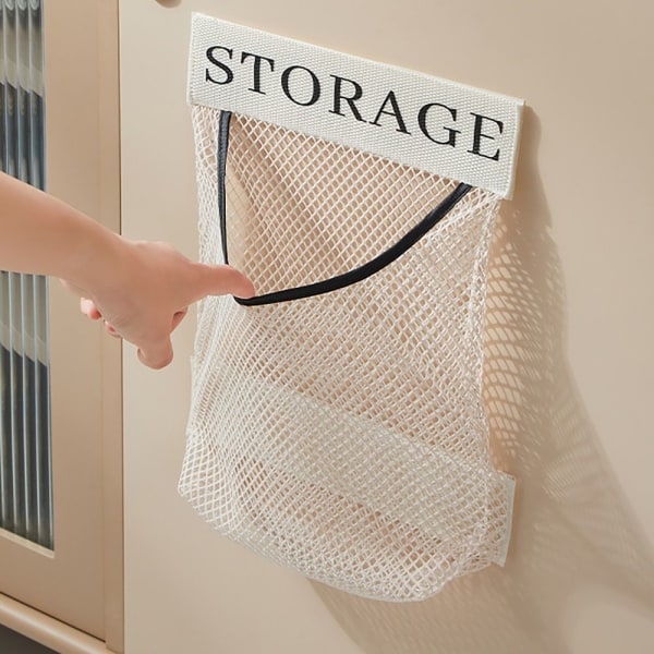 Mesh Matkassehållare Sopsäckar Dispenser Organizer