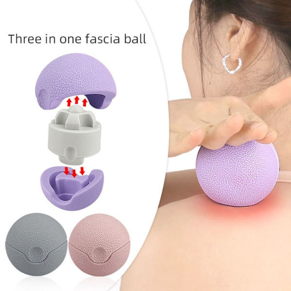 Massasjeball Fasciaball GRÅ Gray