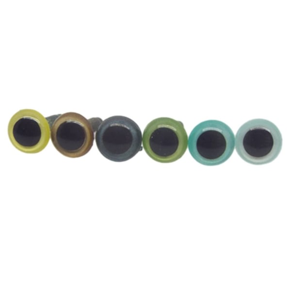 10 stk/5 par Eyes Crafts Eyes Puppet Crystal Eyes 5MMWHITE HVIT 5mmWhite