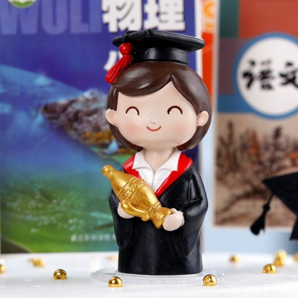 Dr. Cake Toppers Graduate Cake Adornment MEN MEN men