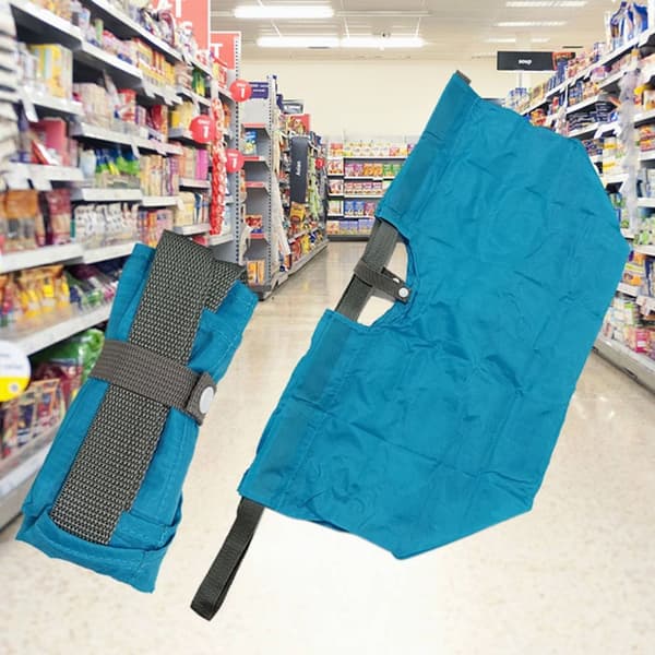 Sammenleggbar handlepose, reisevesker MØRKEBLÅ dark blue