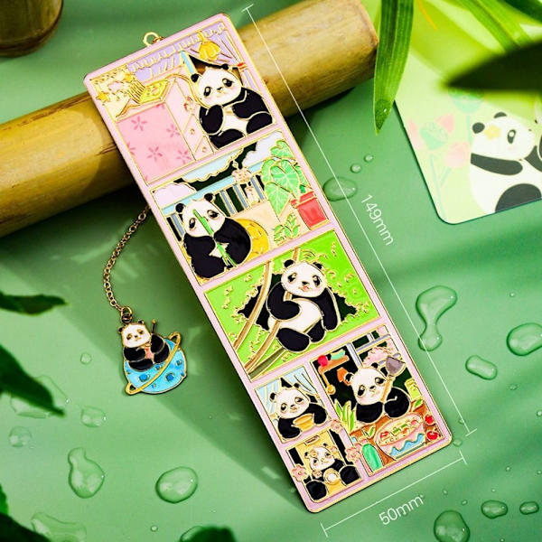 Metal Panda Kirjanmerkki Kirjaklipsi STYLE 10 STYLE 10 Style 10