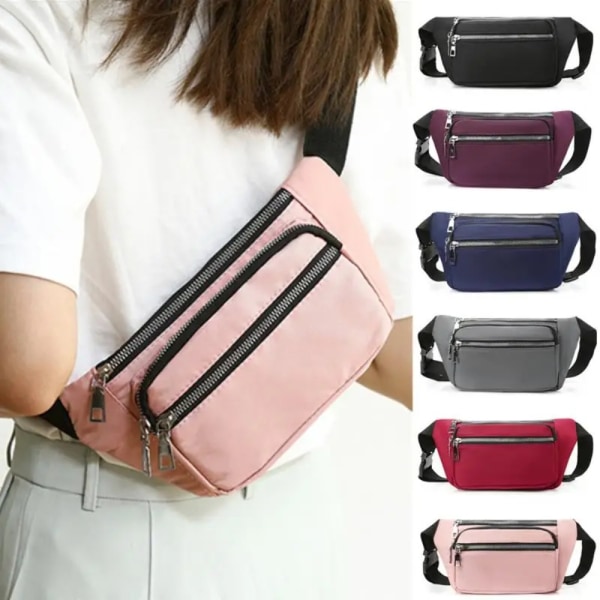 Sport Waist Laukut Fanny Pack RED Red