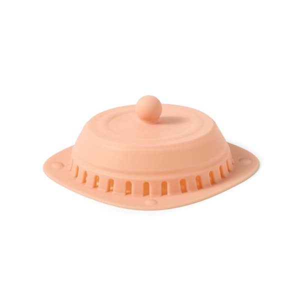 Afløbsdæksel til kloakgulv, deodorant, PINK pink