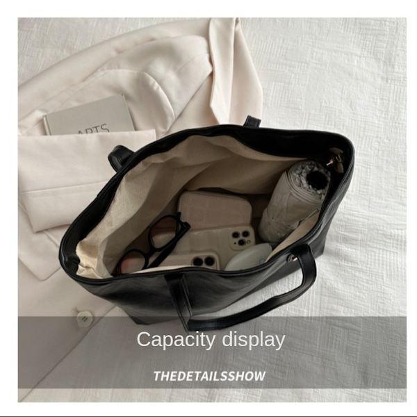 Skuldertaske Shopper SORT Black