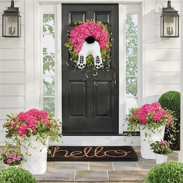 Påskeharekranssæt Bunny Butt Wreath Attachment STIL 2 Style 2