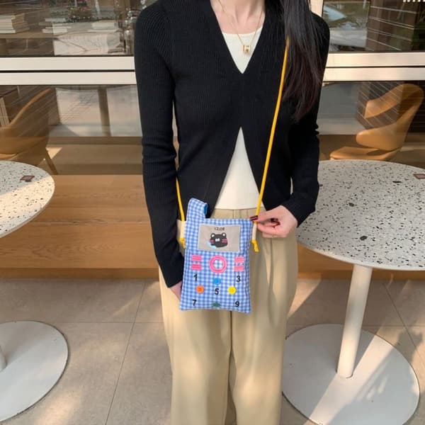Crossbody tasker skuldertaske BLÅ blue