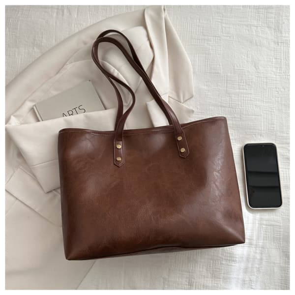 Skuldertaske Shopper SORT Black