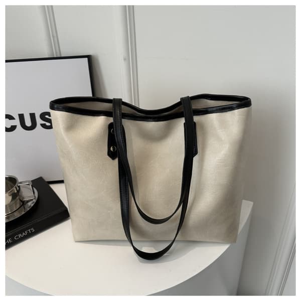 Skuldertaske Shopper SORT Black
