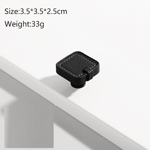 Reikäkahva Kaapin ovenkahva MUSTA 1PC2 2 Black 1Pc2-2