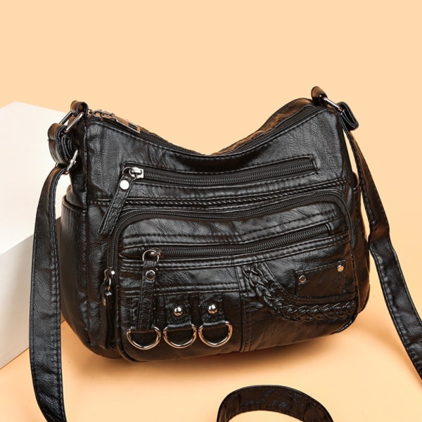 Punge Crossbody Skuldertasker SORT black