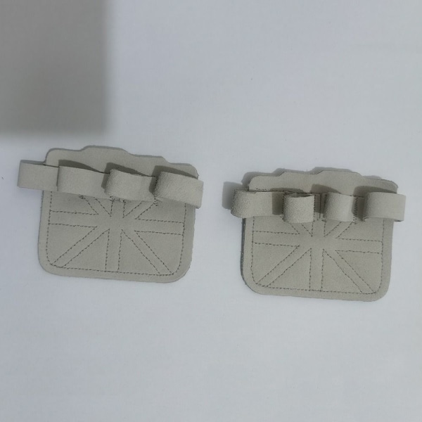 1 STK/ 1 par Tyngdlyftshandskar Palm Pad LJUSGRÅ 1 PAR 1 light grey 1 Pair-1 Pair