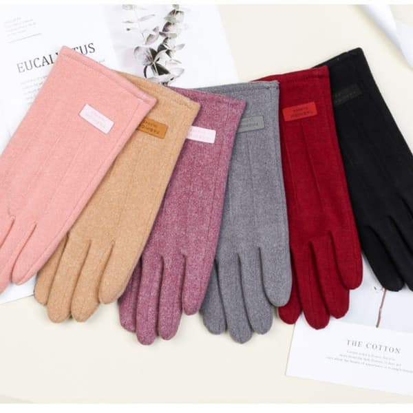 Fingerhandskar Pekskärmshandskar GRÅ Grey