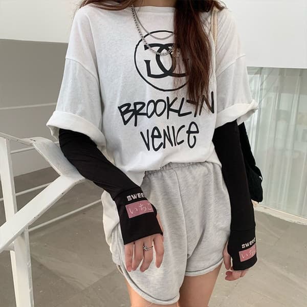 Arm Sleeves Halvfingerermer SVART black