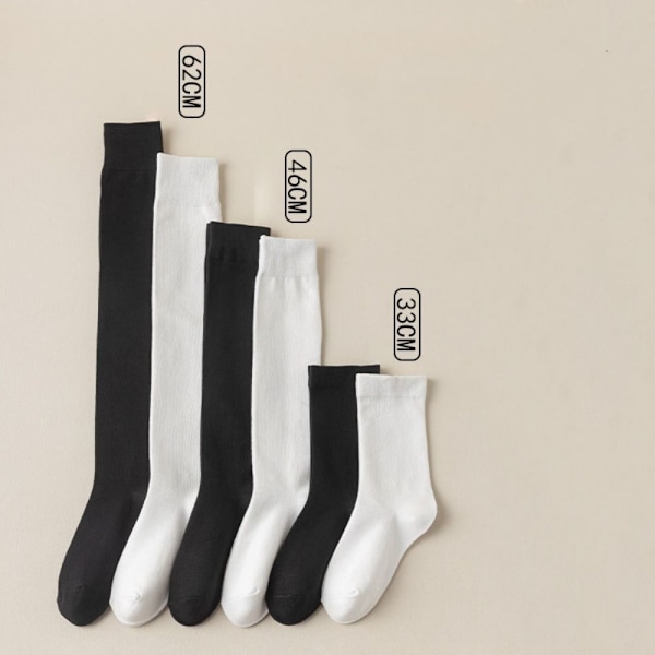 JK Polvisukat VALKOINEN S S White S-S